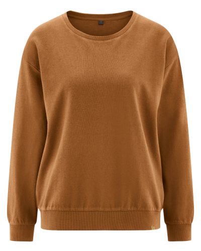 Basic Sweatshirt Damen Nachhaltig aus Hanf und Bio Baumwolle