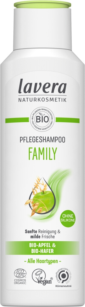 Lavera Pflegeshampoo Family