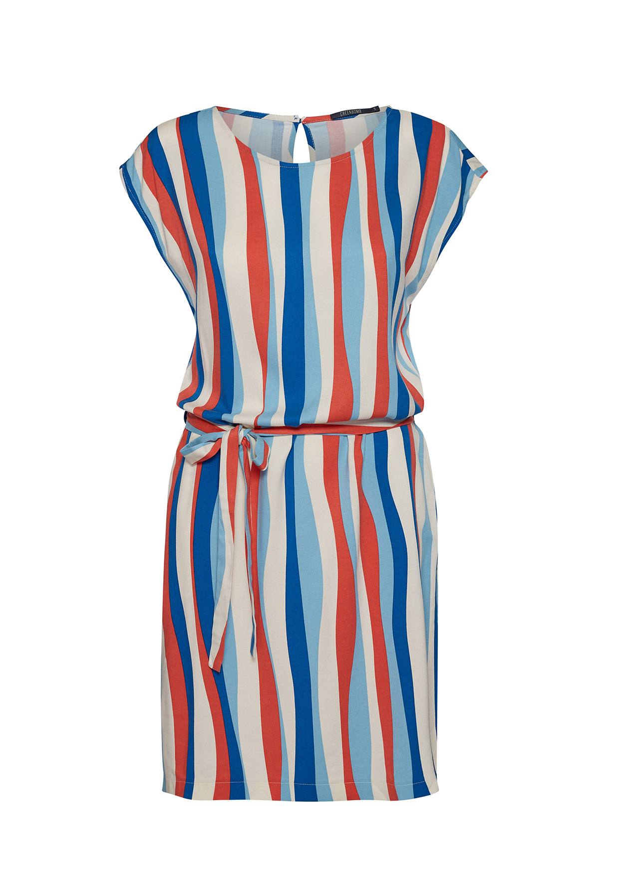 Greenbomb Sommer Kleid Dancing Stripes