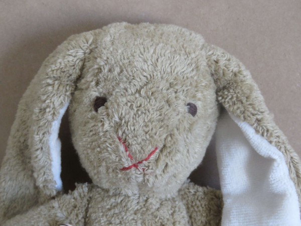 Hase Kuscheltier für Baby aus Bio Baumwolle