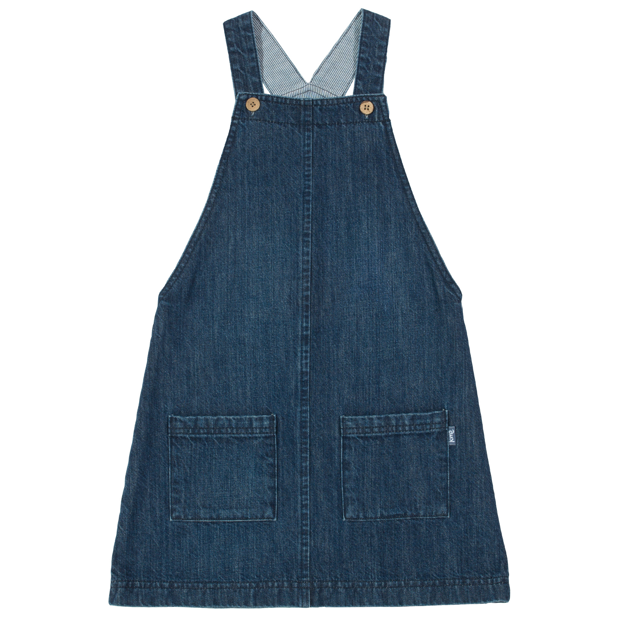 Mädchen Jeans Trägerkleid aus Bio-Baumwolle